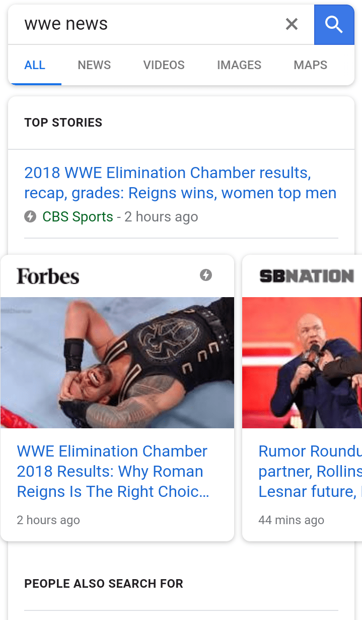 WWE News