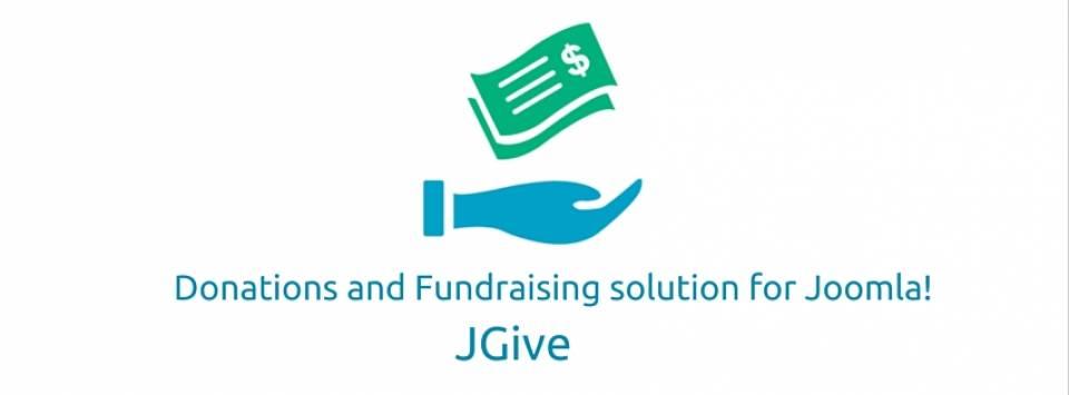 Donations and Fundraising for Joomla! JGive