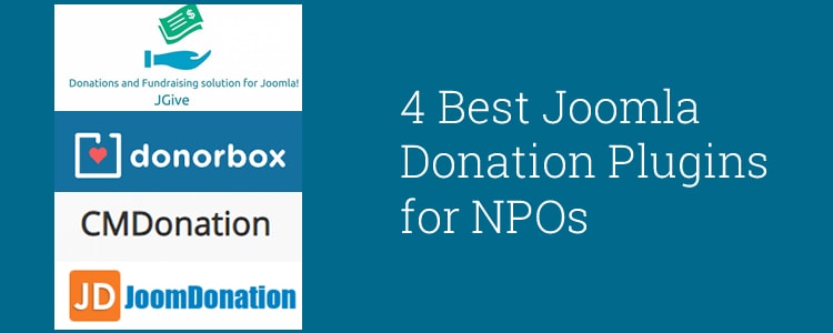 4 Best Joomla Donation Plugins for NPOs