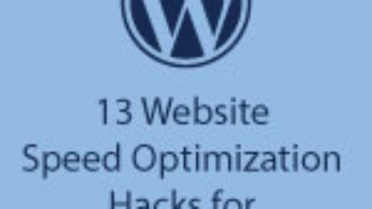 Wordpress optimization service