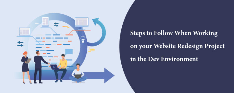Website Redesign Project in the Dev Environment
