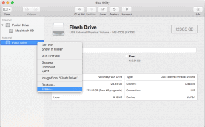 Format flash drive with disk utility mac 2