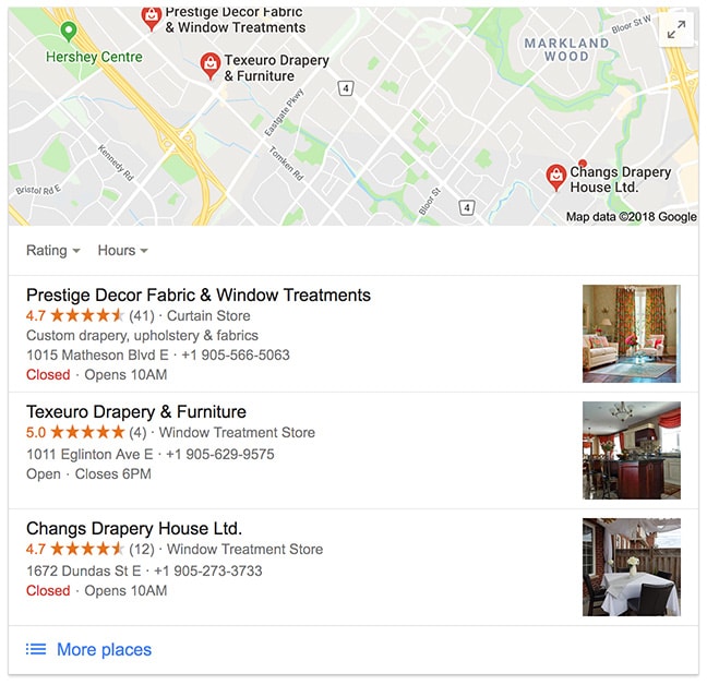 Goole review management mississauga