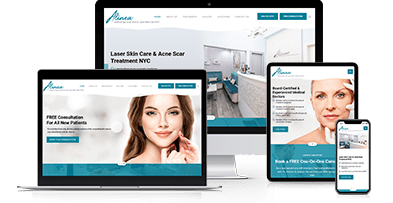 Alinea Medical Spa Website Design