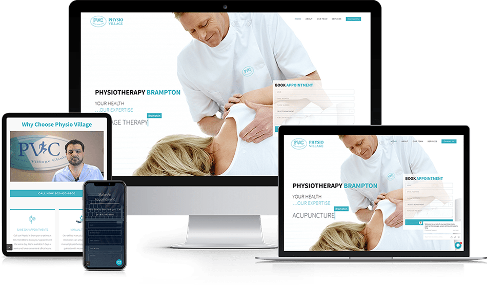 Wisevu Portfolio Brampton Physiotherapy