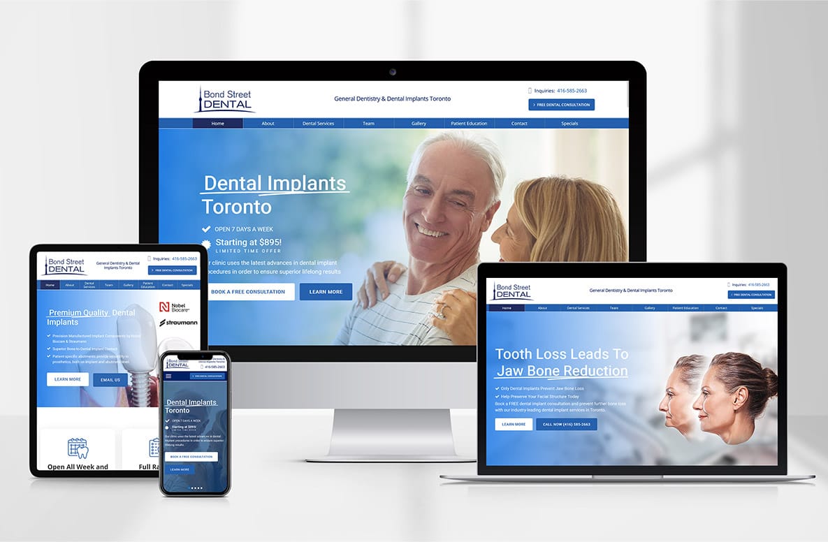 Dental Web Design & Development Copy