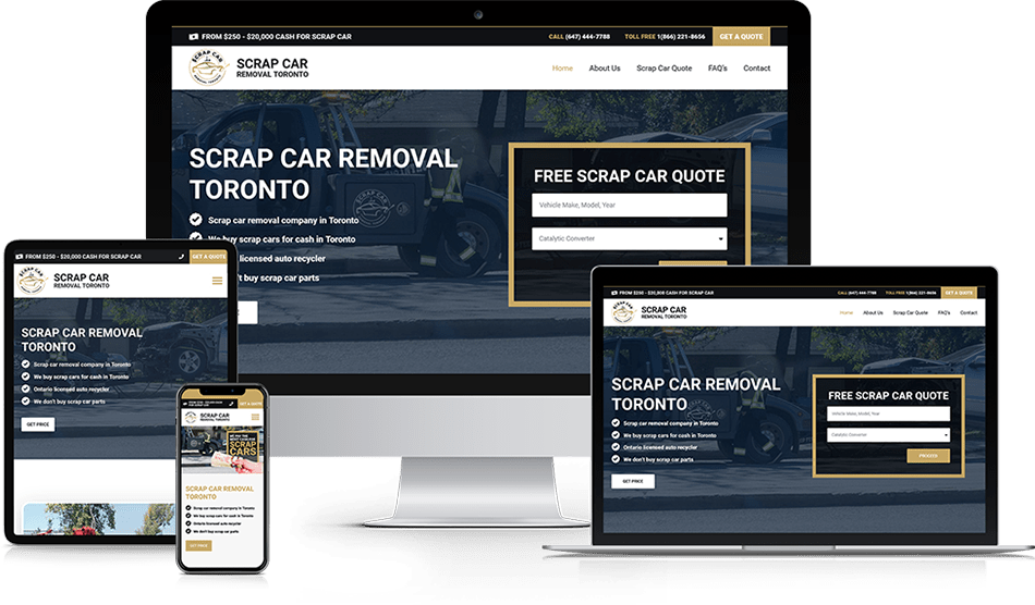 Wisevu Portfolio Scrap Car Removal Toronto