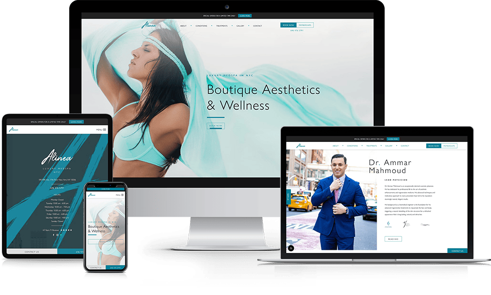 Wisevu SEO Portfolio Alinea Medical Spa