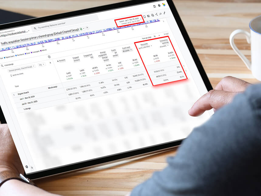 Organic Traffic That Turned Into Booked Appointments