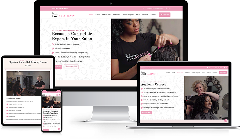 Wisevu Web Design Curl Academy