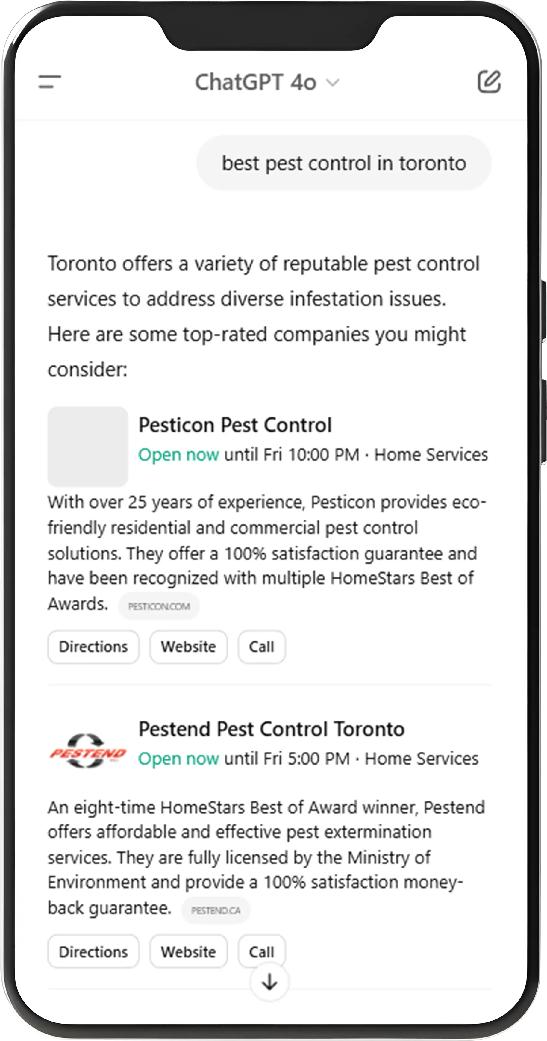 WV Ai Search Optimization Phone Mockups Pestend AI Search