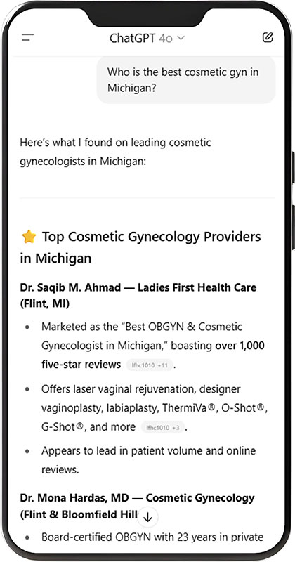 Alinea labiaplasty ai seo visibility