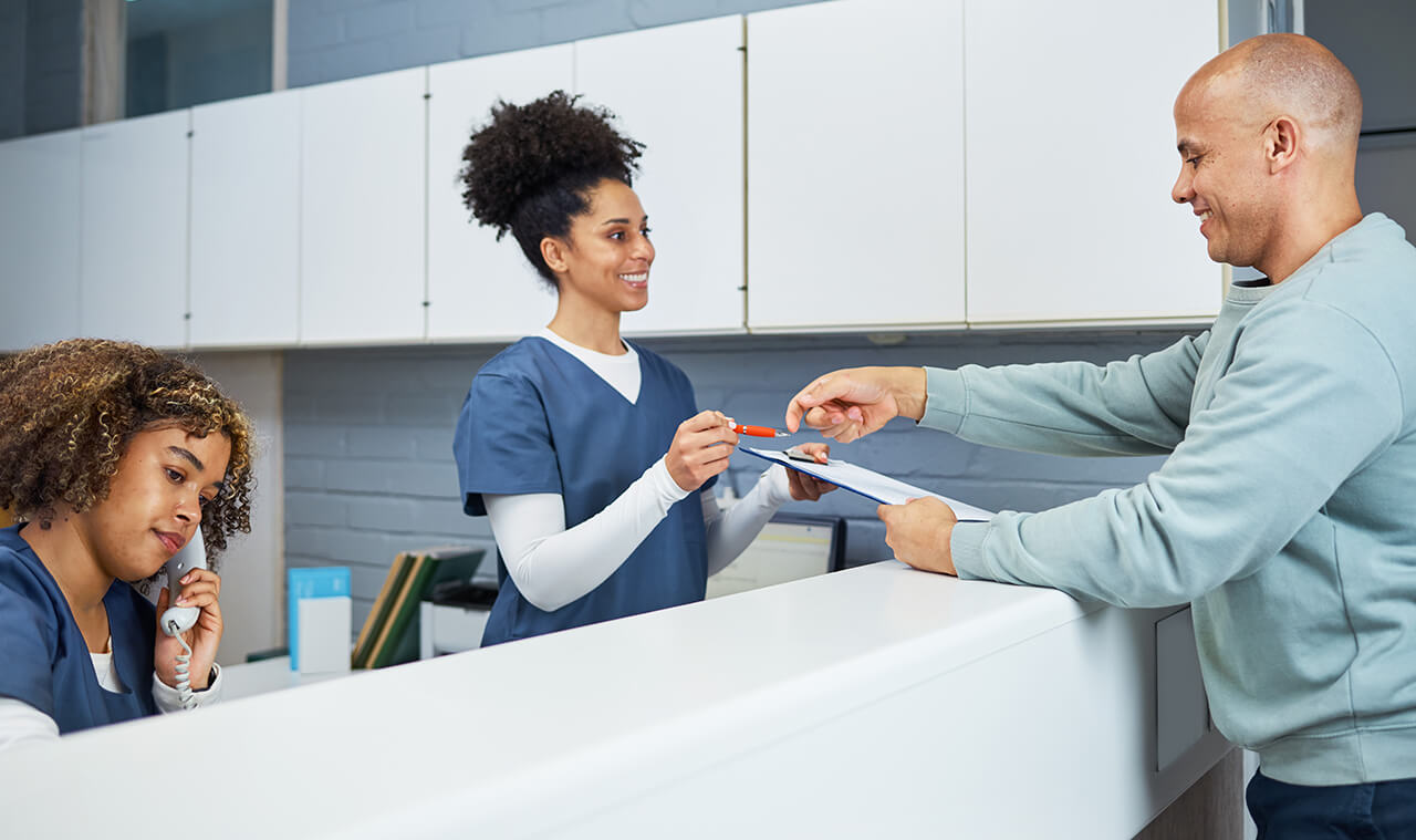 What Is The Difference Between A Patient Care Coordinator Vs. Receptionist